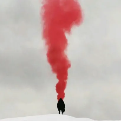 微信头像红色背景图片头像第1张