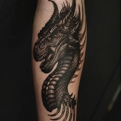 个性骷髅纹身头像第1张