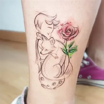 可爱小清新纹身头像第1张