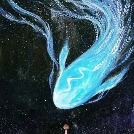 创意插画头像手绘图片第1张