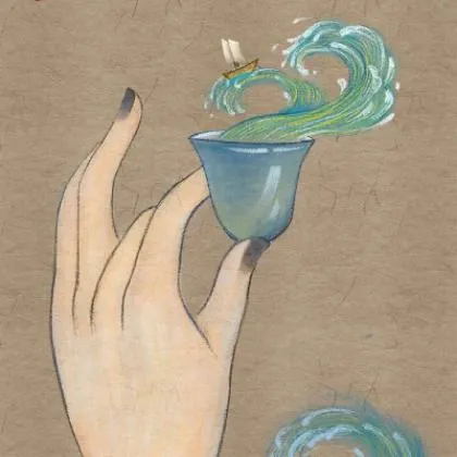 个性插画头像唯美第1张