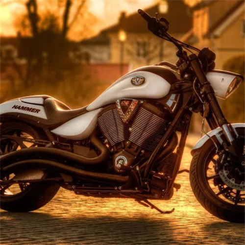 炫酷摩托车头像图片第1张