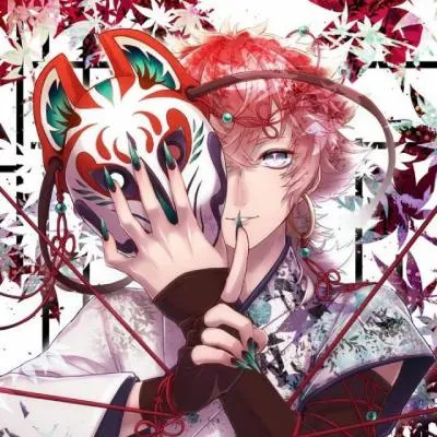 狐狸面具一男一女头像第1张