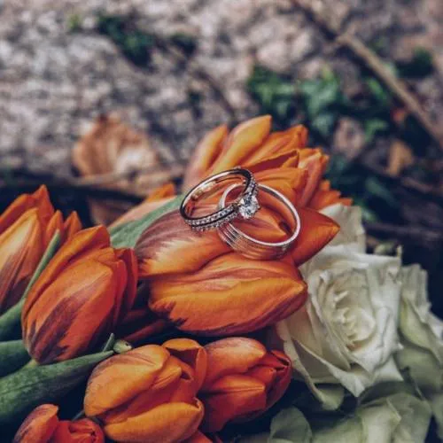 微信头像戒指唯美第1张